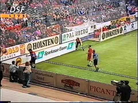 Hallenmasters 1996 Rot-Weiss Essen - Hamburger SV Halbfinale (Teil 1)