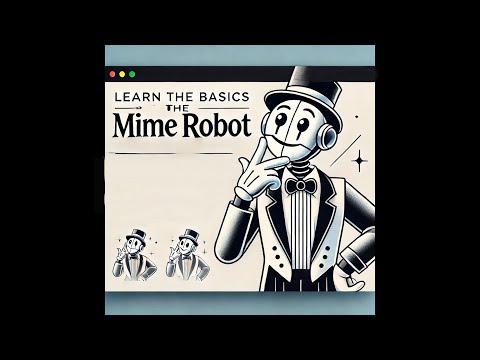 WOW! ✨🤖🤖Perfect the Basic Mime Robot Movement Like a Pro!🤖🤖🤖✨