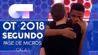 SEGUNDO PASE DE MICROS COMPLETO (24 SEP) | Gala 1 | OT 2018