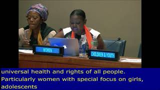 Esther Kimani's Intervention 5th Meeting at the HLPF 2017: UN Web TV - http://webtv.un.org