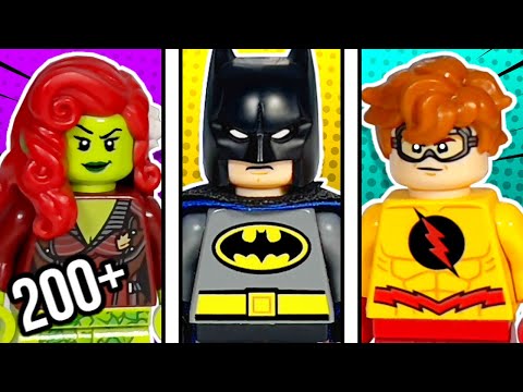 I built the DC UNIVERSE in LEGO…