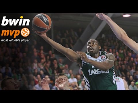 Reguläre Saison, Runde 4, bwin MVP: James Anderson, Zalgiris Kaunas