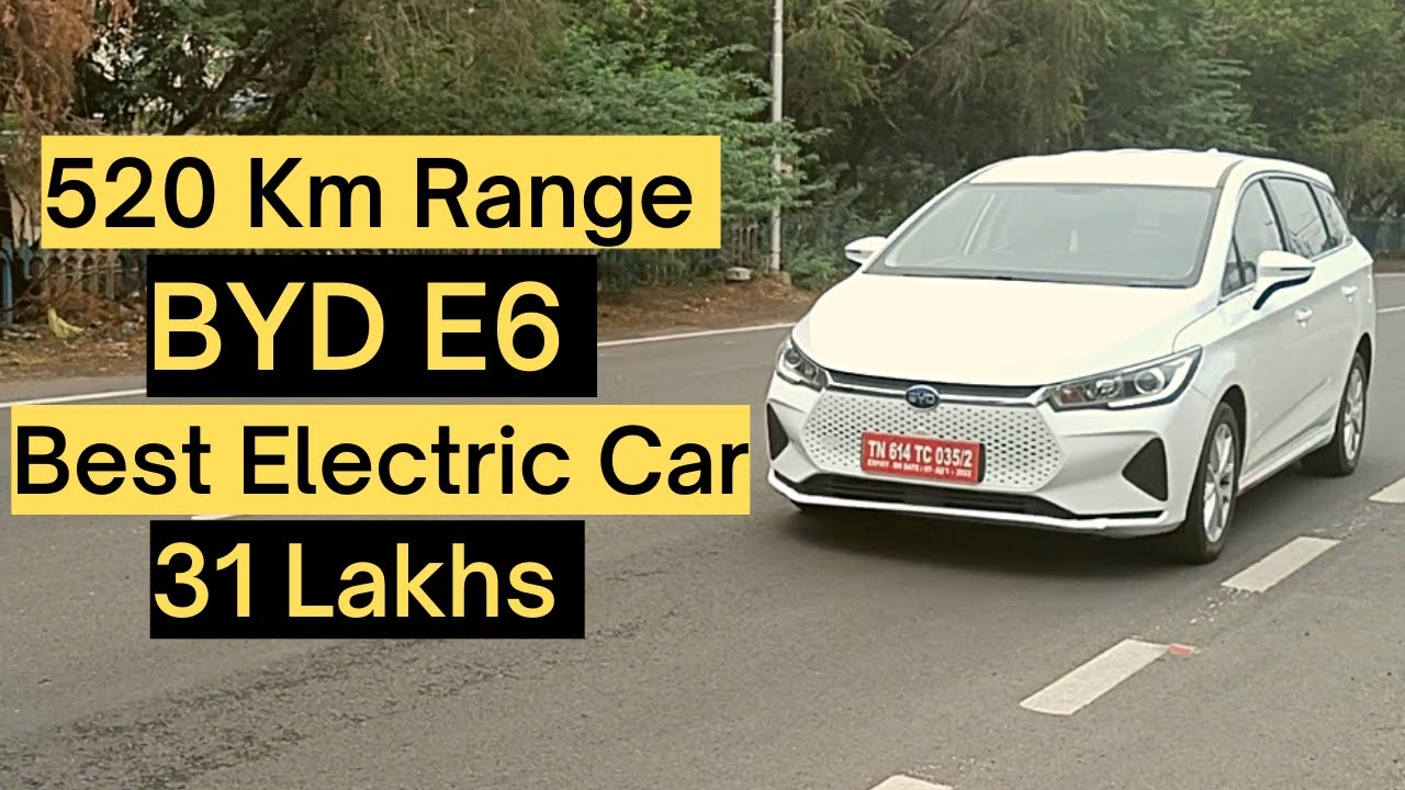 BYD E6 Electric Car | 520 Km In Full Charge | Smooth And Comfortable | Machine And Mechanism