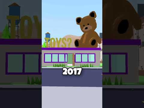 🏢 Places Evolution in Dude Theft Wars #dudetheftwars #evolution #shorts #2017 #2025