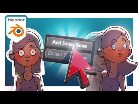 Smart-Bones🦴 Addon for Blender! - Great for Grease Pencil Workflow!