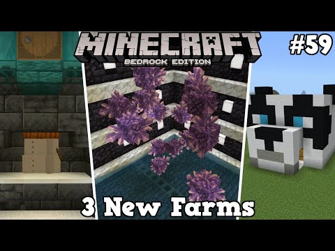 Minecraft EPIC NEW Farms! Collecting EVERY Item!