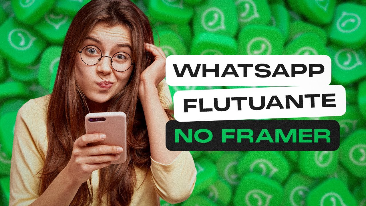 Como criar um botão de WhatsApp no Framer em minutos