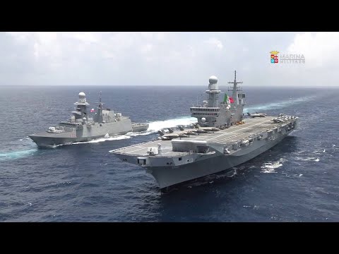 Gli highlights della prima campagna in Indopacifico del Carrier Strike Group italiano