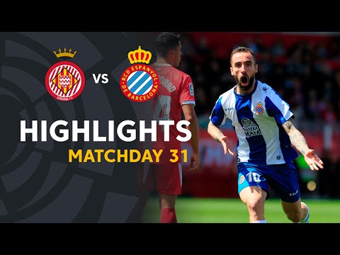 Highlights Girona FC vs RCD Espanyol (1-2)