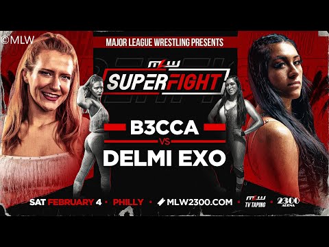 Delmi Exo vs B3CCA / Singles Match / MLW Fusion #168 / WWE 2K23