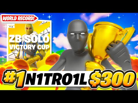 🏆1ST PLACE IN THE ZERO BUILD SOLO CASH CUP FINALS ($300)
