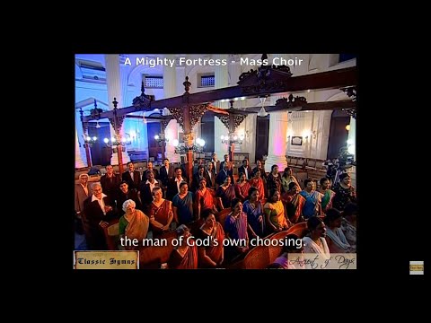 "A Mighty Fortress" 150 Voice Mass Choir - Classic  Hymns " Ancient of Days"