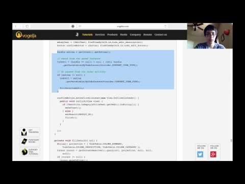 Coding an Android To Do List App Part 3 5