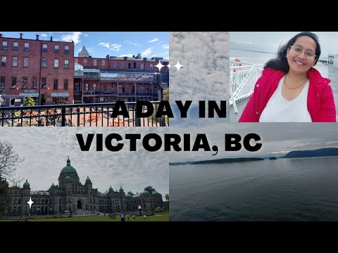 A Day in Downtown Victoria, British Columbia // where to go // Vancouver to Victoria via ferry