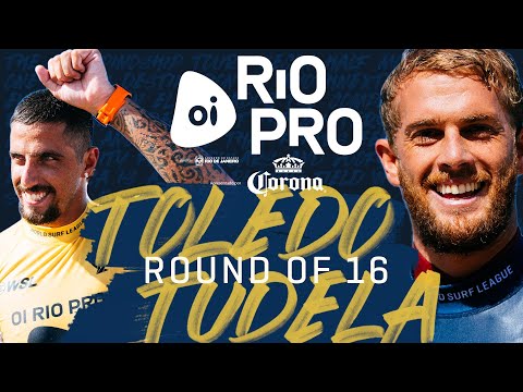 Filipe Toledo vs Miguel Tudela | Oi Rio Pro - Round of 16 Heat Replay