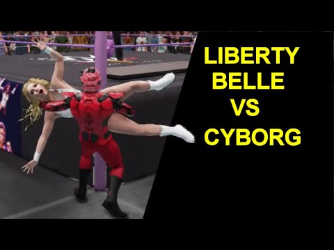 WWE/GLOW Liberty Belle vs Cyborg III - Extreme Rules