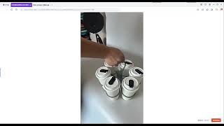 Skladací nosič na 6 téglikov