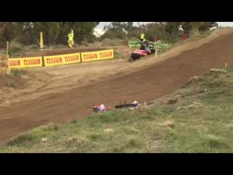 MX Nationals Wannerroo 2016 ferris crash