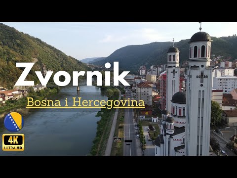 Zvornik - Bosna i Hercegovina - Let Dronom 4K