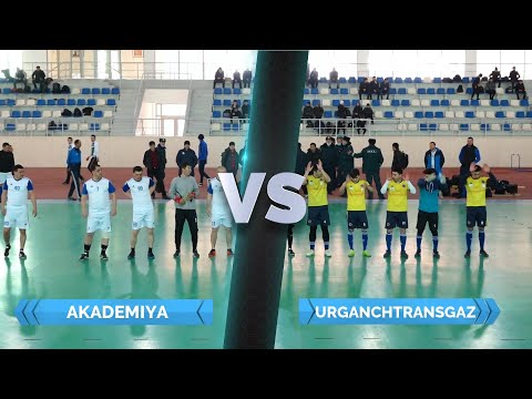"Amudaryo kubogi" chorak final "URGANCHTRANSGAZ" 6:0 "AKADEMIYA"