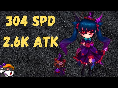 The Power Of Nicki (Dark Occult Girl) In RTA  Summoners War