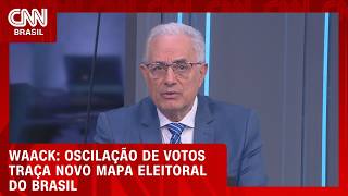 Vídeo: Waack: Oscilação de votos traça novo mapa eleitoral do Brasil | WW