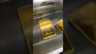 The process of making gold jewelry ✨ 24k Gold Bar #jewelry #jewellery #gold #asmr #love #fyp #viral
