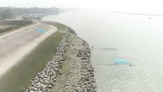 বাংলাদেশ পানি উন্নয়ন বোর্ড কর্তৃক রামগতি উপজেলার আলেকজান্ডার নামক স্থানে সম্পাদিত ৩.৫০০ কিঃমিঃ নদী তীর সংরক্ষণ কাজ