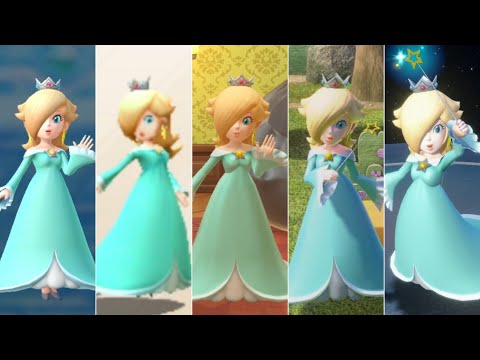 Evolution Of Rosalina In Mario Party Games [2015-2024] (Playable)
