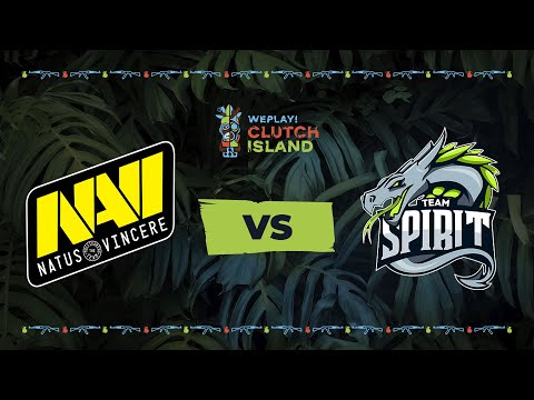 NaVi vs Spirit - Map2 @Dust2 | VODs_eu | WePlay! Clutch Island
