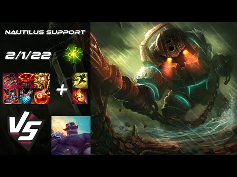 SUPPORT Nautilus vs Braum - EU Grandmaster Patch 25.S1.2