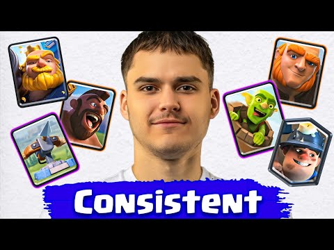 I Played the Most CONSISTENT Decks in Clash Royale