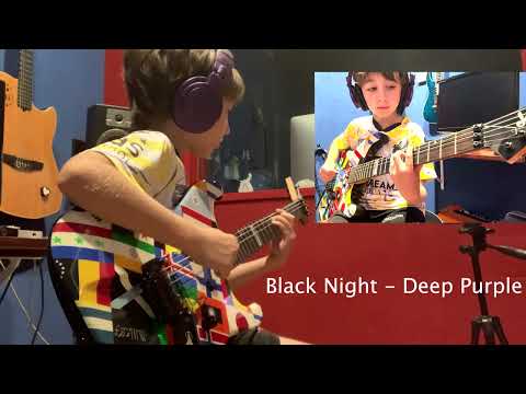 How To Play Black Night By Deep Purple On Guitar | Guitar Music Lessons