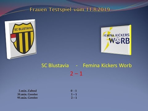 Frauen Testspiel SC Blustavia - Femina Kickers Worb