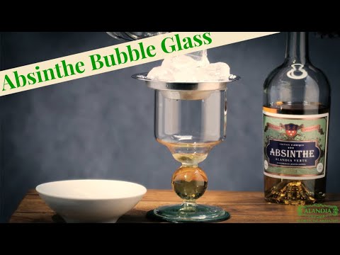 How to serve Absinthe with a Bubble Glass (and Dripper)