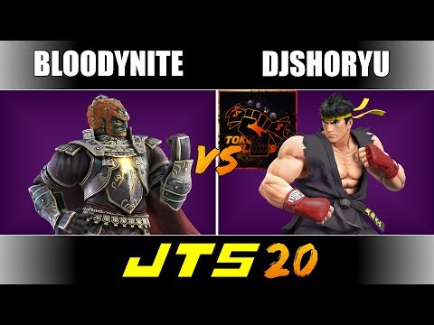 JTS 20 Bloodynite (Ganondorf) vs TB|DJShoRyu (Ryu) Winners Quarterfinals