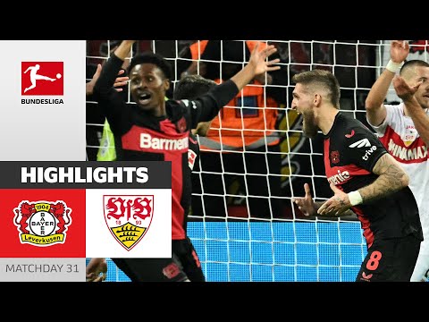 Resumen de B. Leverkusen vs Stuttgart Matchday 31