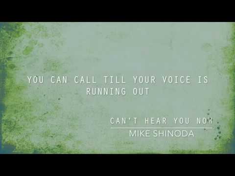 Can't Hear You Now (Lyric Video) - Mike Shinoda