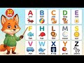 ABC Flashcards For Toddlers Babies First Words ABCD Alphabets ABC Learning For Toddlers