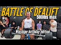 Battle of weight lifting|Birthday edition @Batang Hipe