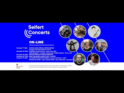 Seifert Concert Series: Mateusz Smoczyński & Stephan Braun - Keep On Turnin’