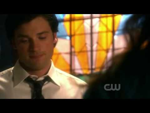 Smallville - 9x04 - Echo - Clois talk about the possibility of a second date