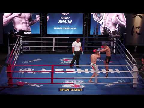 SENSHI 9: -80kg,  Sergej Braun (Germany) vs Samuel Dbili (France)