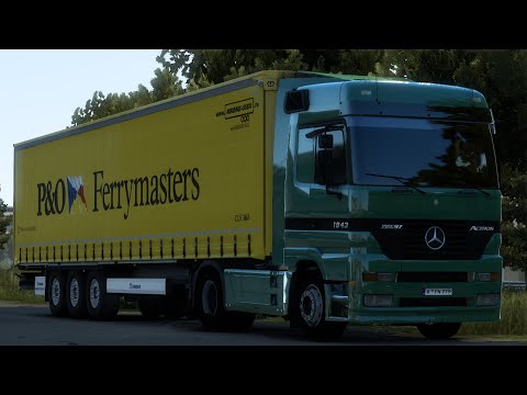 Mit dem Actros Mp1 1843 Durch Die Türkei. Ets2 1.41