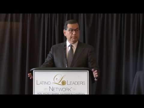 Latino Leaders Luncheon Series, July 18th, 2016 - Gaddi Vasquez