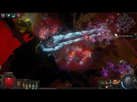 [PoE 3.19] Frostblink Ignite Elementalist, T14 Mapping Showcase, Al-Hezmin