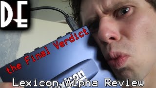 Video thumbnail for Lexicon Alpha review part 2 - My Final Thoughts by R.O.T. Studios