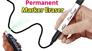easy way to erase permanent marker , how to remove permanent marker , #shortvideo , #youtubeshorts