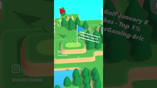 Coffee Golf January 8 2024 - Top 1% 🏆#coffeegolf #coffee #golf  #game #gaming