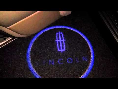 Oracle & Ghost Puddle Lights on 2007 Lincoln Townc